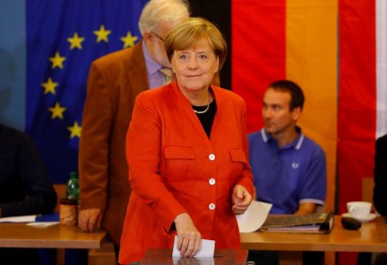German election; Angela Merkel wins fourth term 